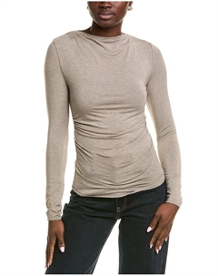 Luca Рубашка с драпировкой, серый Rag & bone