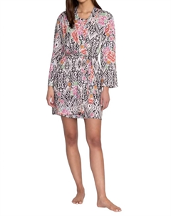 Джонси Халат в цветочном принте Azzie Flower Neo, Azzie Flower Neo Johnny was