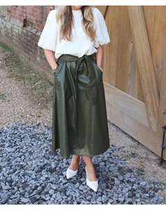 Женская юбка Brynn в оливковом цвете Jade