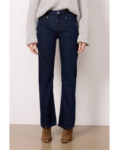 Джинсы Mid Rise Kick Flare в цвете Crosshatchrinse, Crosshatchrinse Redone