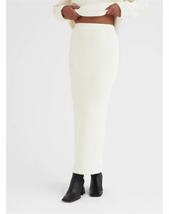 Женская вязаная макси-юбка кремового цвета 4th & reckless