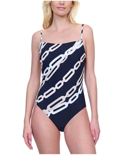 Lingerie strap Цельное купальник, черный Gottex