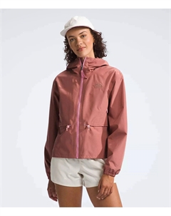 Женская куртка-дождевик North Face Daybreak NF0A86NZNXQ 2XL розового цвета с капюшоном APP503 The north face