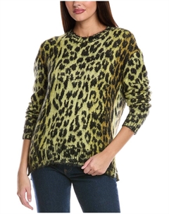 ОлСэйнтс Лекс свитер из мохера, зеленый All saints