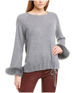 Кашемировый пуловер, серый Incashmere