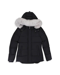 NWT W Cloud 3Q F Blk W/Nat пуховик размер S $1150, черный Moose knuckles