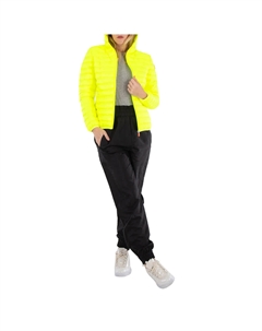 Спасайте утку Женская флуоресцентно-желтая куртка с капюшоном Kyla Save the duck