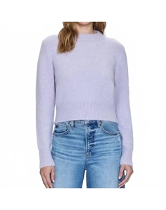 Пуловер с длинными рукавами лилового цвета Pistola