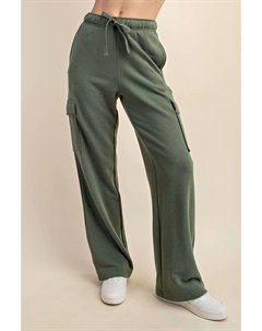 Грузовые спортивные штаны в светло-оливковом цвете Sunday morning