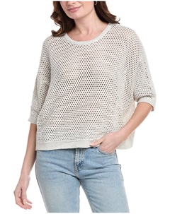 Винс Камуто Свитер из рыболовной сети, серый Vince camuto
