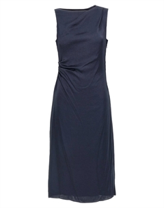 Платье с эффектом шелка, синий Theory