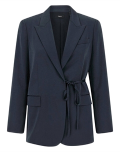 Городской твидовый пиджак, черный Theory