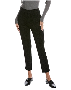 Брюки с рисунком животных из флока от Miranda, черный Nanette nanette lepore