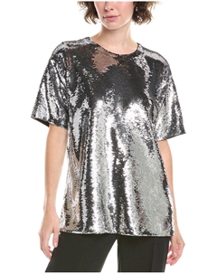 Оверсайз туника, серебряный Michael michael kors