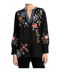 Kamiko Henley Voyager Туника в черном цвете Johnny was