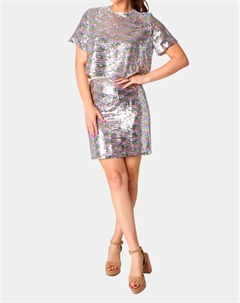 Серебряный/мукти острый комплект из двух предметов Buddylove