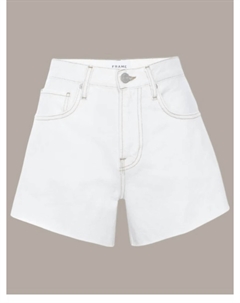 Женские шорты Le Super High Short в белом цвете Frame