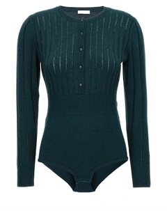 Боди Tralala Luxe, зеленый Eres