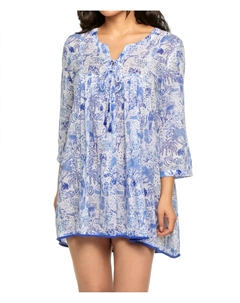 Туника Seychelles в синем цвете Anapolis Ro's garden