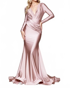 Платье Roma в пыльно-розовом цвете Cinderella divine