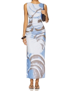 Вихрь Сетчатое платье в шиферном цвете, Slate Sovere