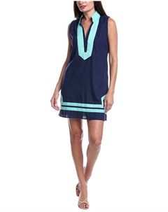 Классическая туника из льняной смеси, синий Sail to sable