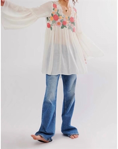 Туника Madeline в белом цвете Free people