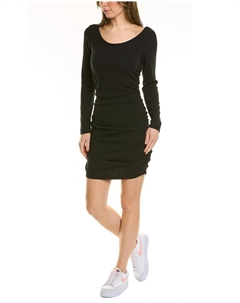 Чейзер Дабл Скуп Мини-платье, черный Chaser