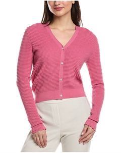 Кардиган с кружевной отделкой, розовый Theory