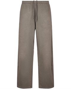 Свободные брюки с эластичными вставками и шнурком на талии, серый Alexander wang