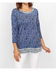 Женская туника для путешествий Core Travel Mixed в цвете navy Habitat