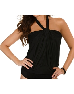 Топ-танкини Mojito Blouson черного цвета Miraclesuit
