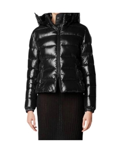 Женская худи пуховик Cosmary, черный Save the duck