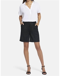 Черные расслабленные шорты Nydj