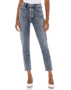 Узкие джинсы Nico High Rise In Retreat, Retreat Agolde