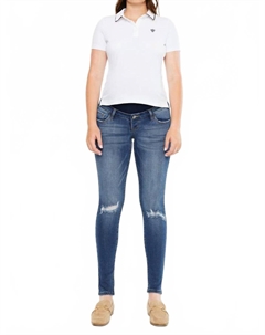 Рэйни для беременных узкие джинсы с низкой посадкой в светлом оттенке, Light Kancan