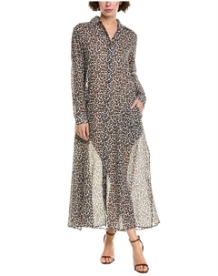 Коллекция Майкл Корс Платье-рубашка, коричневый Michael kors collection