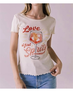 Футболка Love At First Spritz в звездном белом Chaser