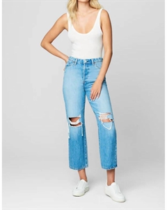 Джинсы The Baxter In Over It With Ripped Knee, Over It Blank nyc