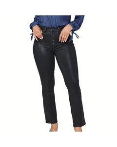 Джинсы Flaunt Denim в черном тумане с люксовым покрытием Paige