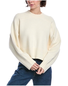 Свитер с круглым вырезом из шерстяной смеси от Bridget, белый Rag & bone