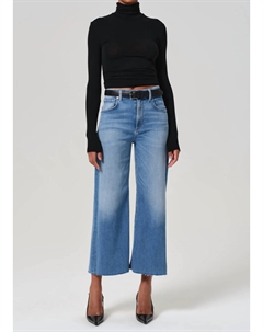 Лира широкие укороченные джинсы в цвете боди, Bhodi Citizens of humanity