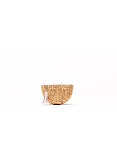 Сумка-кошелек Casey с кисточками в бежевом и розовом цветах Sea & grass