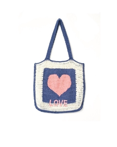 Женская вязаная сумка-шоппер Neve In Love, Love M.a.b.e.