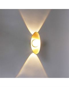 Уличный настенный светильник 86868-9.2-001JH LED7W BK+GD Reluce