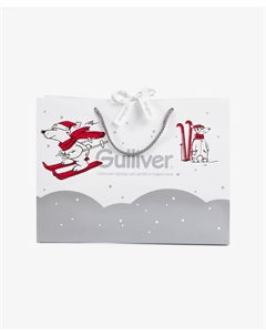 Пакет подарочный средний 40х300х12 см Gulliver