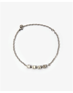 Браслет серебристый с подвеской для девочки Gulliver