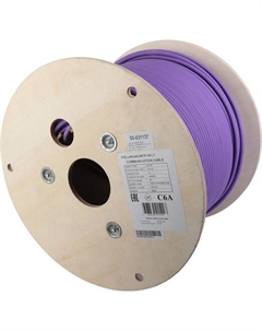 Кабель витая пара U/UTP 6a кат. 4 пары LAN-6AUMTP-HFLT с матричным экраном, с перегородкой, 500Mhz, LSZH IEC60332-3-22(3A), 305 м Lanmaster