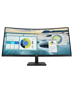 Монитор 34" P34hc G4 21Y56AS черный, 3440x1440, VA, 21:9, 5ms, 3500:1, 250cd, 178гр/178гр, 100Hz, HDMI, DP Hp