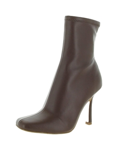 Катерина Женские Ботильоны из веганской кожи с квадратным носком, коричневый Steve madden